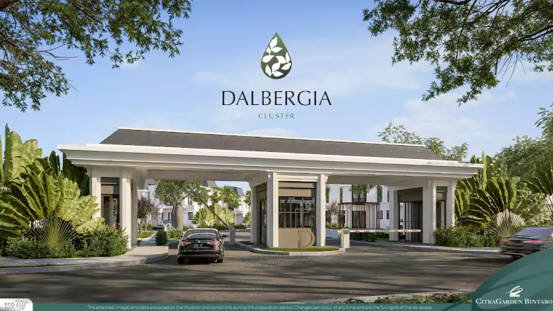 Cluster Dalbergia Citra Garden Bintaro Rumah 2 Lantai Mulai 1.6 Milyaran