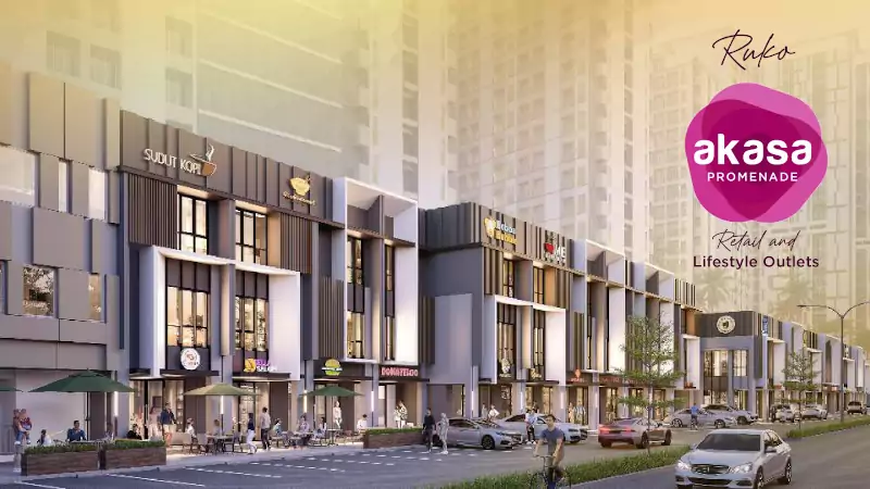 Ruko Akasa BSD City Tahap 2 Hadap Jalan Harga Mulai 1 Milyaran