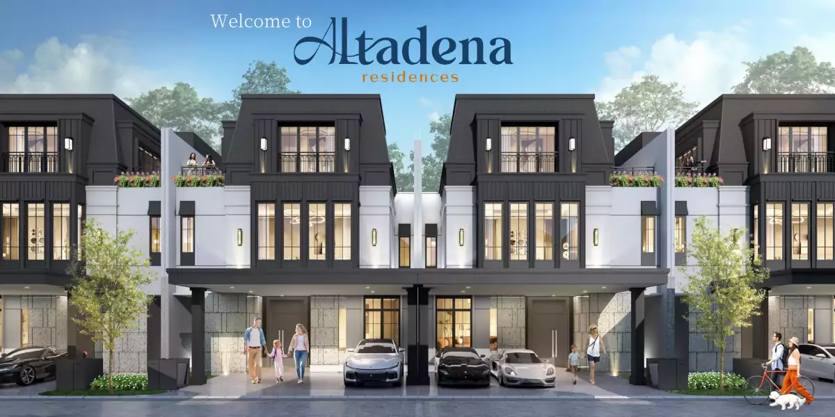 Cluster Altadena Gading Serpong Rumah Mewah 3 Lantai Mulai 3.5 Milyaran